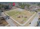 A neighborhood with a central green space used for recreation at 505 Phillips Dr, Palmetto, GA 30268