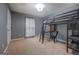 Loft bedroom featuring a unique bunk bed design with study space at 5687 Highway 212 N, Covington, GA 30016