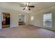 Bright living room showing open access to kitchen and dining area at 5687 Highway 212 N, Covington, GA 30016