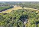 Expansive aerial view of a private estate with lush greenery and a charming home nestled among the trees at 4226 Highway 155 N, Stockbridge, GA 30281