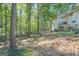 A view of the home's backyard with its mature trees at 4226 Highway 155 N, Stockbridge, GA 30281