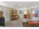 Finished basement with paneled walls and recessed lighting at 4226 Highway 155 N, Stockbridge, GA 30281