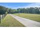 Long driveway leading to a home surrounded by lush greenery and mature trees at 4226 Highway 155 N, Stockbridge, GA 30281
