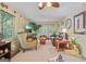 Cozy living room with carpeted floors, wood panel walls, and comfortable furniture at 4226 Highway 155 N, Stockbridge, GA 30281