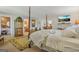Main bedroom features a flat screen television and attached bath at 4226 Highway 155 N, Stockbridge, GA 30281