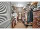 Walk-in closet has ample storage space with wall-to-wall shelving at 4226 Highway 155 N, Stockbridge, GA 30281