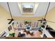 Open living room with high ceilings, hardwood floors, and a stunning lake view at 160 Allie Dr, Mcdonough, GA 30252