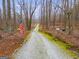 A long gravel driveway leads to a secluded property, ensuring privacy and tranquility at 630 Stoney Point Rd, Bowdon, GA 30108