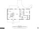 Detailed floor plan showcasing the layout of the eat-in kitchen, living room, and bedrooms at 630 Stoney Point Rd, Bowdon, GA 30108