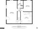 Detailed floor plan showcasing the layout of bedrooms, bathrooms, and utility room at 630 Stoney Point Rd, Bowdon, GA 30108