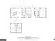 Full floor plan showing layouts for floors one, two, and three of the home at 630 Stoney Point Rd, Bowdon, GA 30108