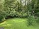 Picturesque backyard with lush greenery, mature trees and well-maintained lawn at 2691 Old South Dr, Jonesboro, GA 30236