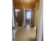 Bathroom featuring a glass door shower and tile flooring at 245 Ashley Forest Dr, Fayetteville, GA 30214