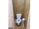 A close up of a white toilet inside the bathroom at 245 Ashley Forest Dr, Fayetteville, GA 30214