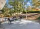 Backyard patio with string lights and backyard views at 3044 Sunset Ln, East Point, GA 30344