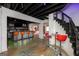 Basement features bar, seating and decor at 1408 Hemphill Rd, Stockbridge, GA 30281