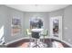 Bright breakfast nook featuring bar stool seating and a view of the backyard at 1408 Hemphill Rd, Stockbridge, GA 30281