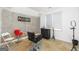 The light-filled room can be used as an office at 1408 Hemphill Rd, Stockbridge, GA 30281