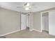 Spacious bedroom featuring neutral carpet, closet space and natural light at 6198 Rocky Creek Dr, Douglasville, GA 30135