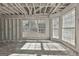 Sun-drenched unfinished basement featuring large picture windows letting in natural light at 114 Oak Ridge Dr, Sharpsburg, GA 30277