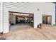 Spacious two car garage with concrete floors and plenty of storage space at 391 Hickory Lake Dr, Acworth, GA 30101