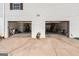 Spacious two car garage with concrete floors and plenty of storage space at 391 Hickory Lake Dr, Acworth, GA 30101