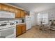 Eat-in kitchen featuring a large island, updated appliances and lots of cabinets at 391 Hickory Lake Dr, Acworth, GA 30101
