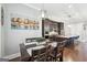 Dining area offering a harmonious blend of kitchen elements and dining comfort, enhancing the home's appeal at 1685 Tabor Dr, Marietta, GA 30062