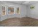 Serene bedroom boasting a large bay window and ample natural light at 321 Pleasant Valley Rd, Mcdonough, GA 30253