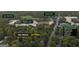 Aerial view showcasing the home's proximity to Piedmont Park, the Beltline Trail, and Midtown Promenade at 870 Monroe Ne Dr, Atlanta, GA 30308