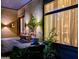 Charming front porch with wooden bench and tasteful outdoor decor at 870 Monroe Ne Dr, Atlanta, GA 30308