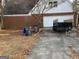 Backyard with trailer, bins and space at 1241 Mount Vernon Dr, Lawrenceville, GA 30044