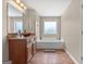Bathroom featuring a vanity and a bathtub at 45 George Wynn Rd, Palmetto, GA 30268
