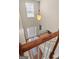 Open foyer with hardwood floors, high ceilings, and elegant lighting welcomes you into the home at 45 George Wynn Rd, Palmetto, GA 30268