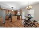 Spacious kitchen features a central island and plenty of cabinet space at 45 George Wynn Rd, Palmetto, GA 30268