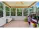 Bright sunroom with many windows allows for much natural light at 45 George Wynn Rd, Palmetto, GA 30268