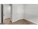 Bedroom featuring two doors and neutral paint at 7236 Crestside Dr # 80, Austell, GA 30168