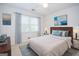 Bedroom featuring natural light, soft carpet, and decor at 201 Lanyard Loop, Peachtree City, GA 30269