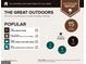 Outdoor report shows nearby outdoor activities like lakes, golf, hiking, and parks at 201 Lanyard Loop, Peachtree City, GA 30269