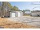 Large metal building garage perfect for storage or a workshop with ample parking space at 337 Paynes Lake Rd, Carrollton, GA 30116