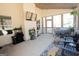 Enclosed porch featuring outdoor seating and natural light at 337 Paynes Lake Rd, Carrollton, GA 30116