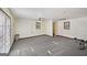 Large bonus room features a ceiling fan, large windows, and gym equipment at 2768 Southpark Sw Blvd, Conyers, GA 30094