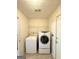 Clean and functional laundry room with washer and dryer hookups at 2768 Southpark Sw Blvd, Conyers, GA 30094