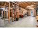 Unfinished basement with exposed utilities, offering potential for customization and ample storage at 6 Water Oak Dr, Sharpsburg, GA 30277