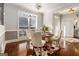 Inviting dining area with stylish seating, elegant decor, and natural light at 6 Water Oak Dr, Sharpsburg, GA 30277