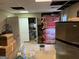 Unfinished basement featuring storage and a refrigerator, ready for customization and personalization at 281 Timber Laurel Ln, Lawrenceville, GA 30043