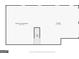 Basement floor plan featuring an unfinished basement and garage with dimensions at 117 Parkway Ct, Dallas, GA 30157