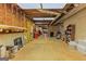 Spacious unfinished basement with concrete floor, exposed insulation, and utility equipment at 170 Majesty Ln, Fayetteville, GA 30215
