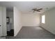 Large bedroom with ensuite bathroom and a ceiling fan at 905 Pine Tree Trl, South Fulton, GA 30349