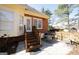 Charming backyard with a patio area, perfect for outdoor dining and entertaining guests at 1800 Stockton Walk Ln, Snellville, GA 30078